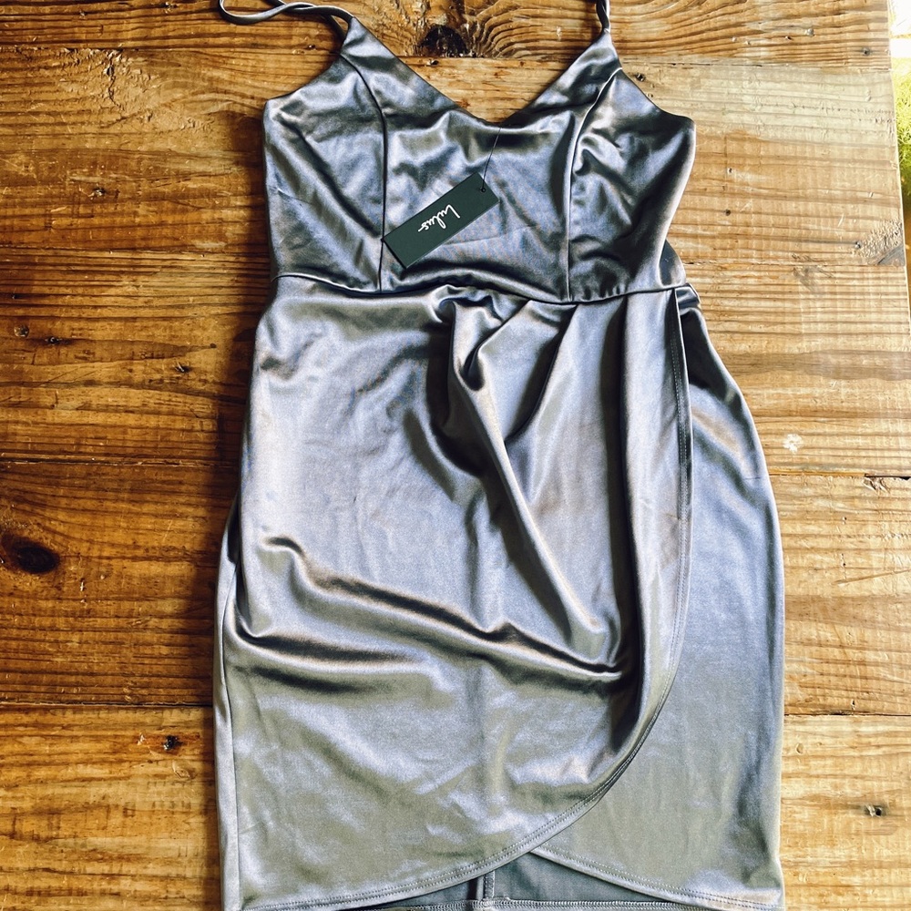 Lulus Forever Your Girl Satin Dress - Picture 5 of 5
